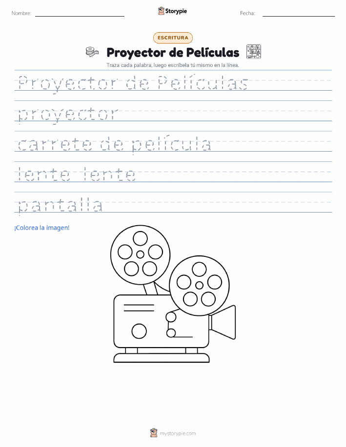 Práctica de Escritura