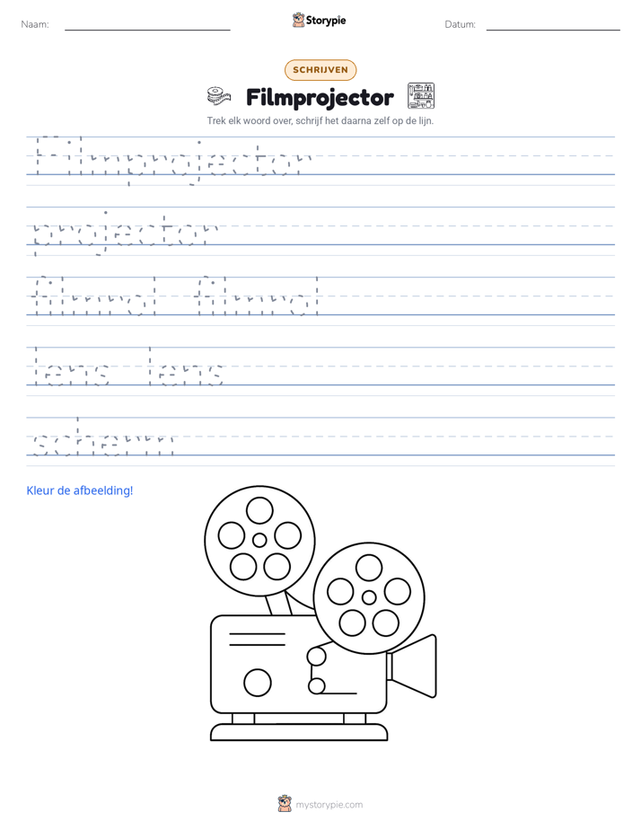 Schrijf Oefening