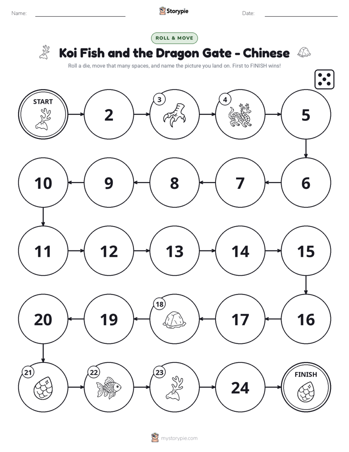 Roll & Move Game