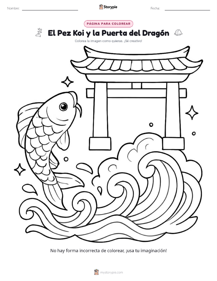 Página para Colorear