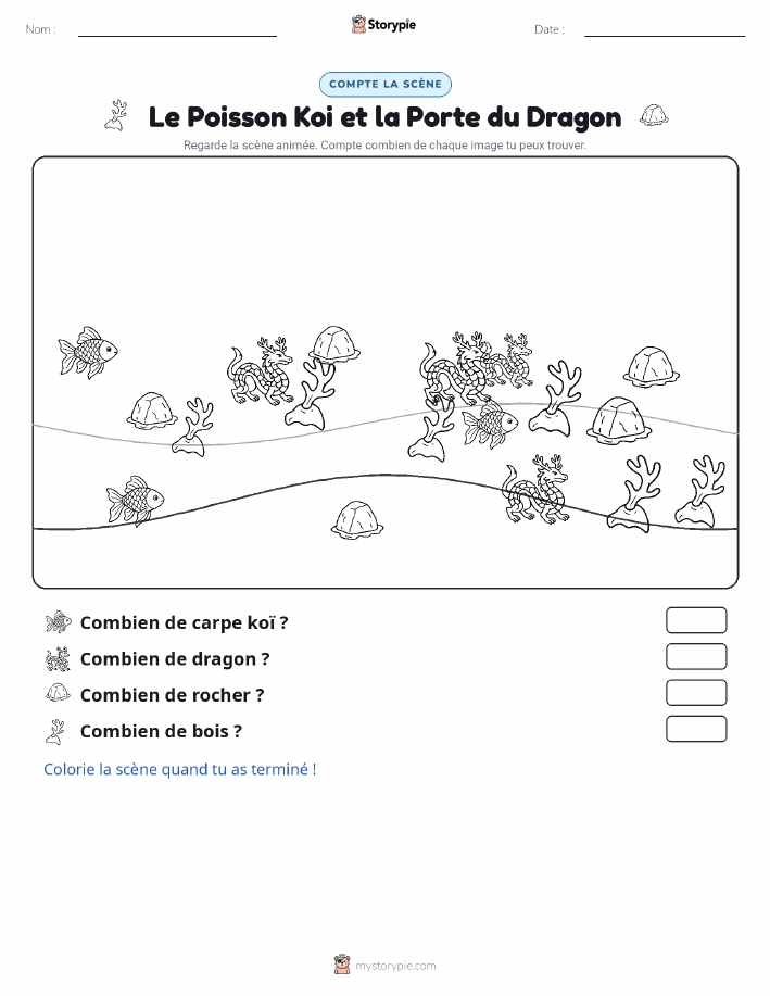 Scène de Comptage