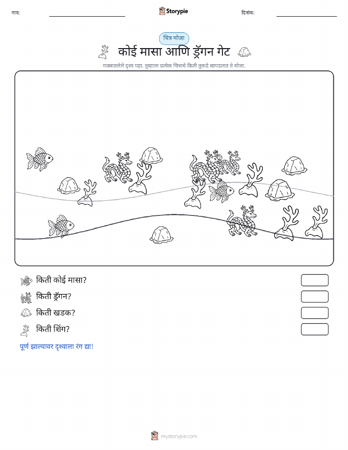 गणना दृश्य