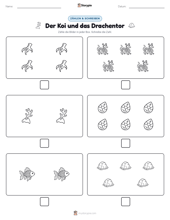 Zählen & Schreiben