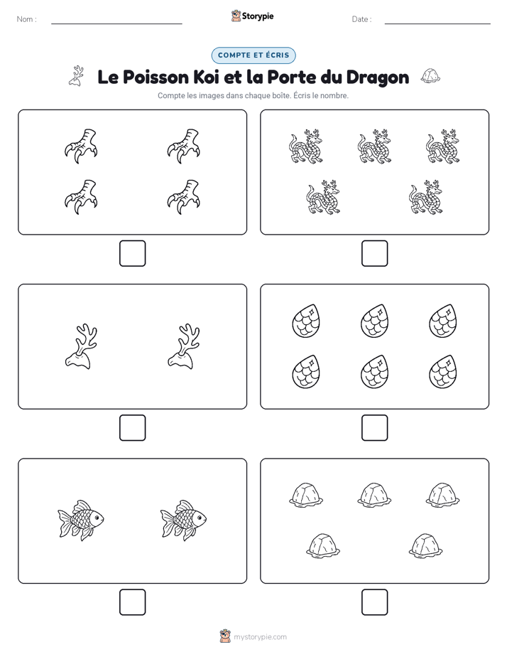 Compter & Écrire