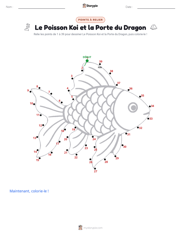 Relie les points