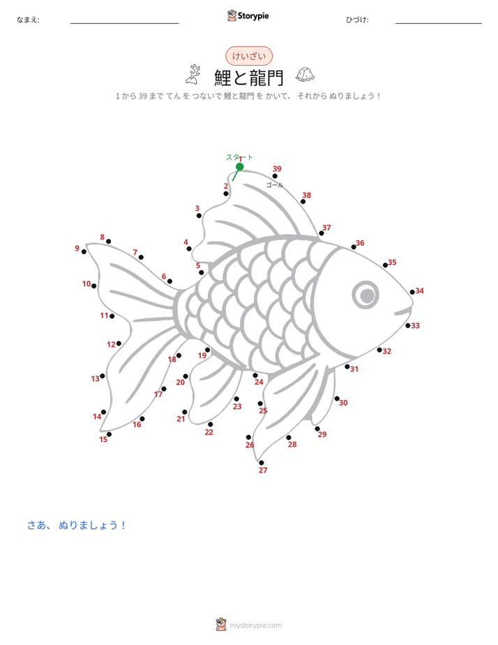 点つなぎ