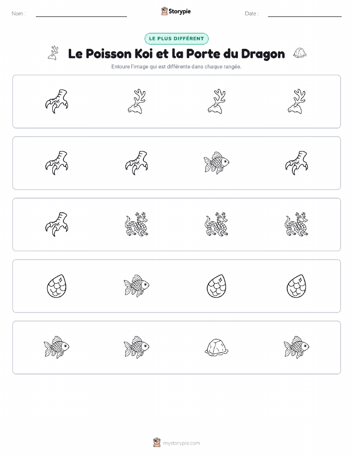 Celui qui ne correspond pas