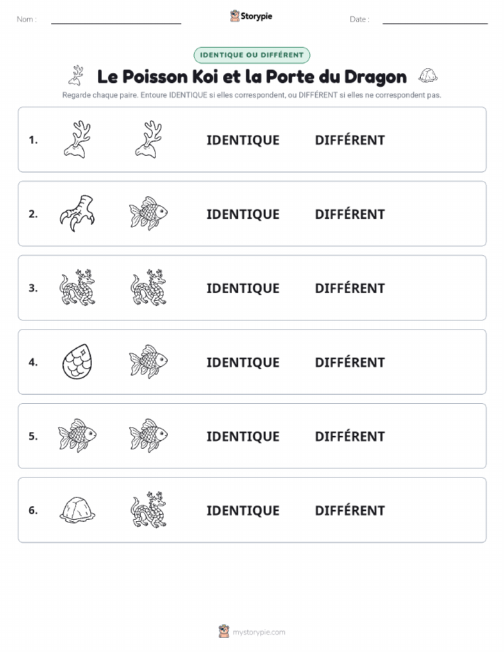 Identique ou Différent
