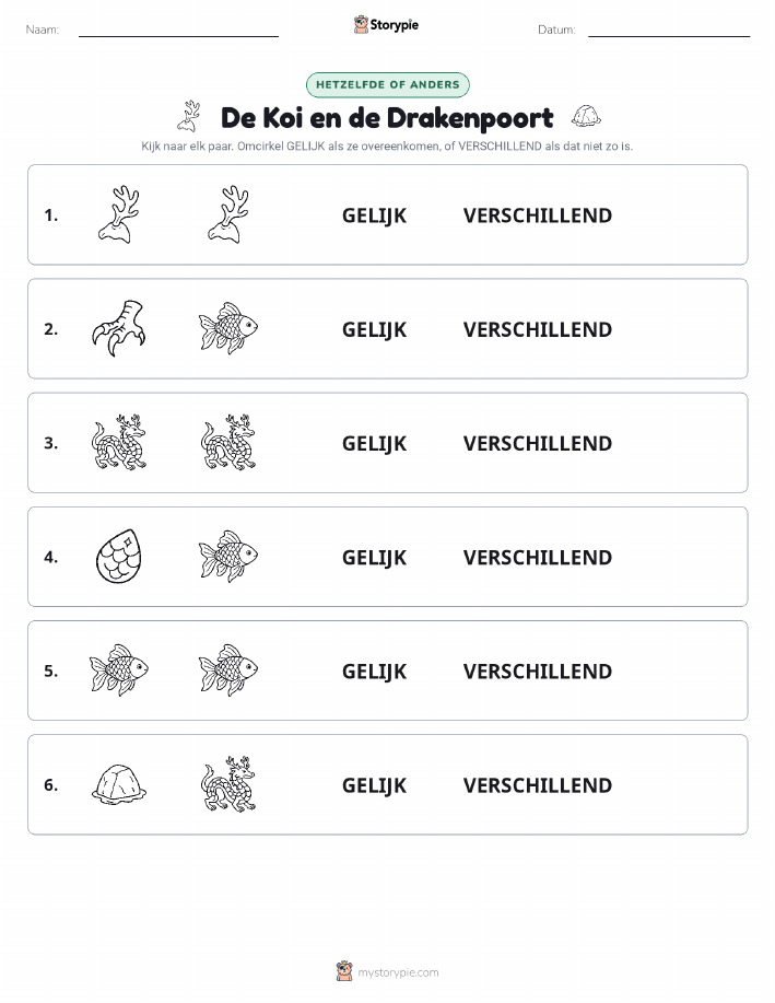 Zelfde of Verschillend