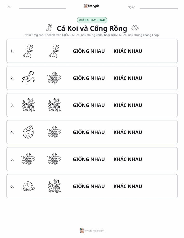 Giống Hay Khác