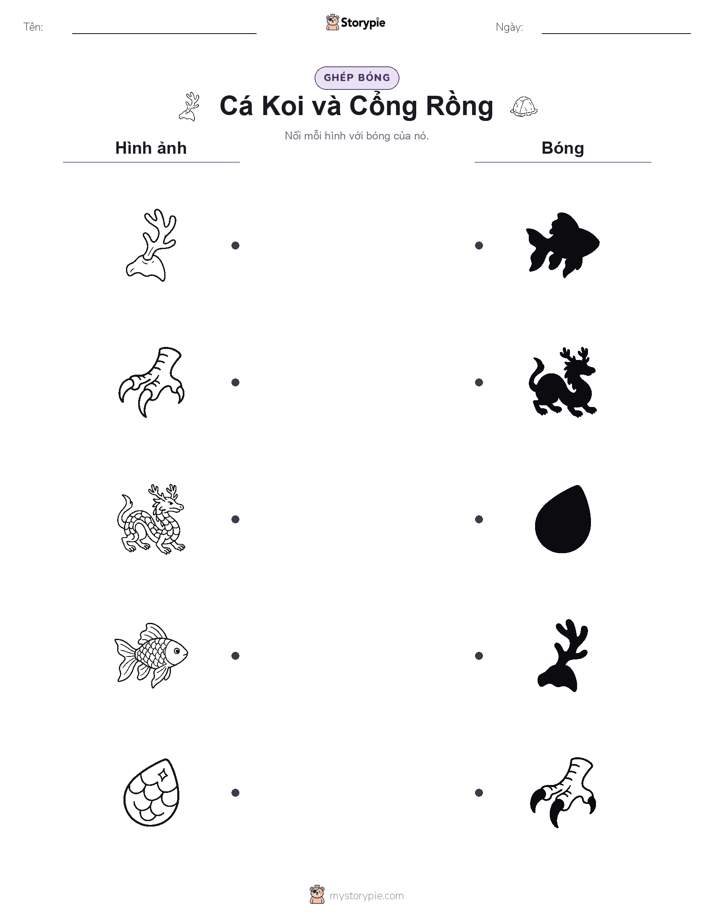 Ghép Hình Bóng