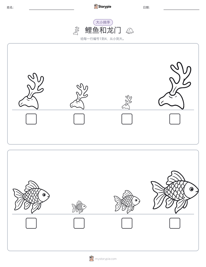 大小排序