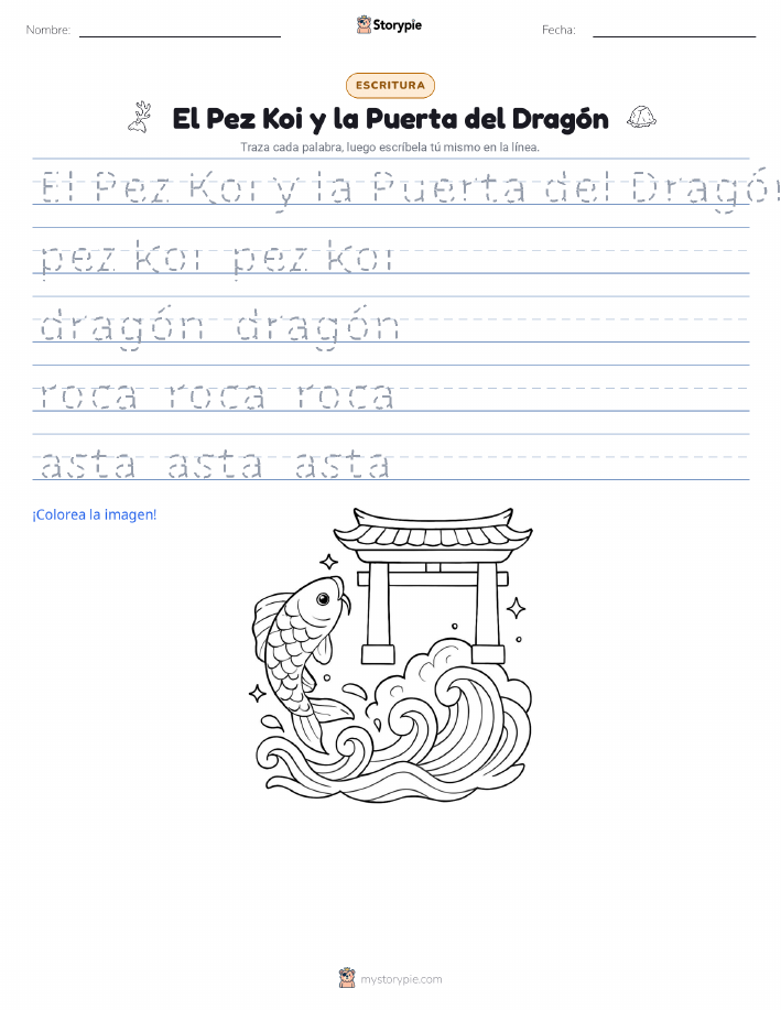 Práctica de Escritura