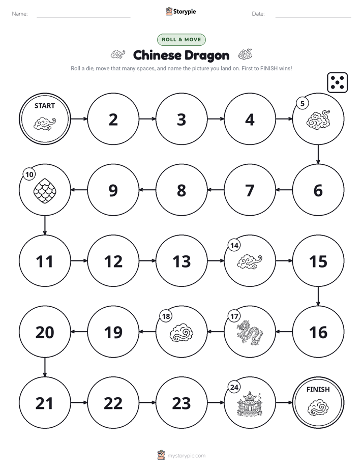 Roll & Move Game
