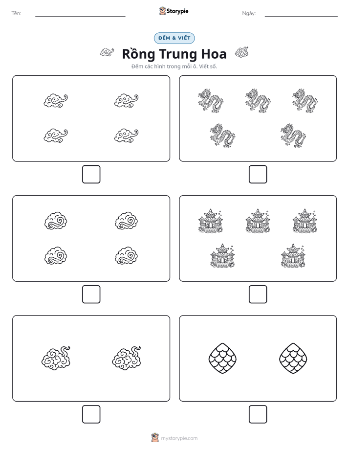 Đếm & Viết
