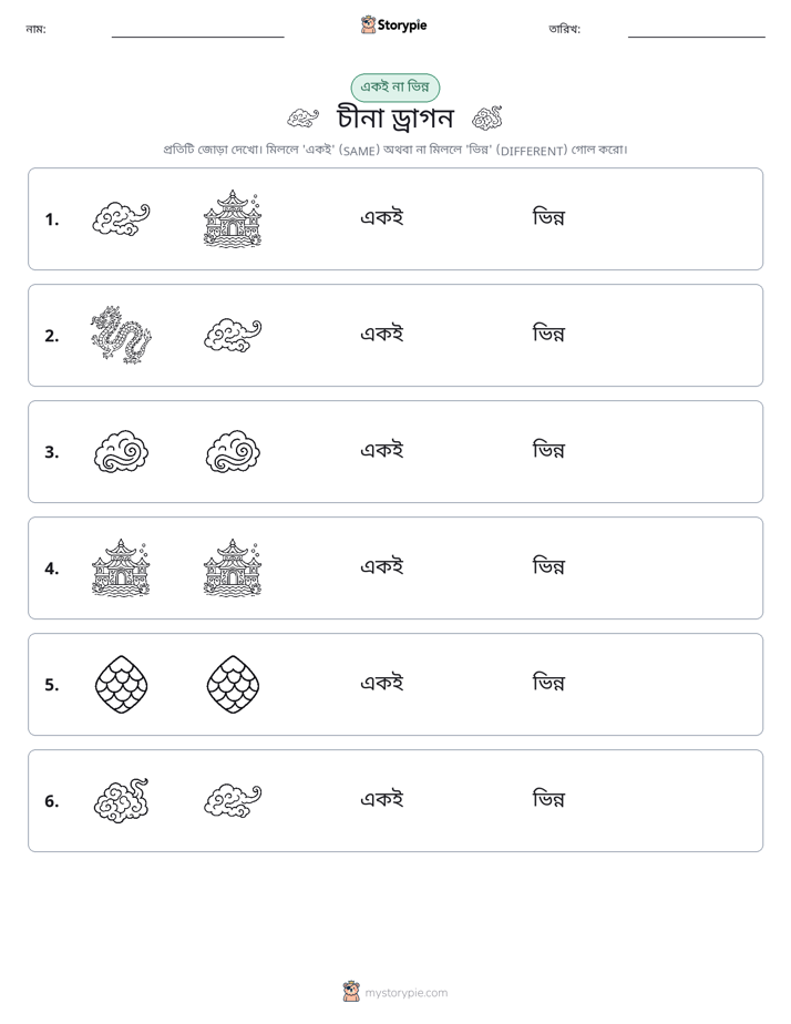একই বা ভিন্ন