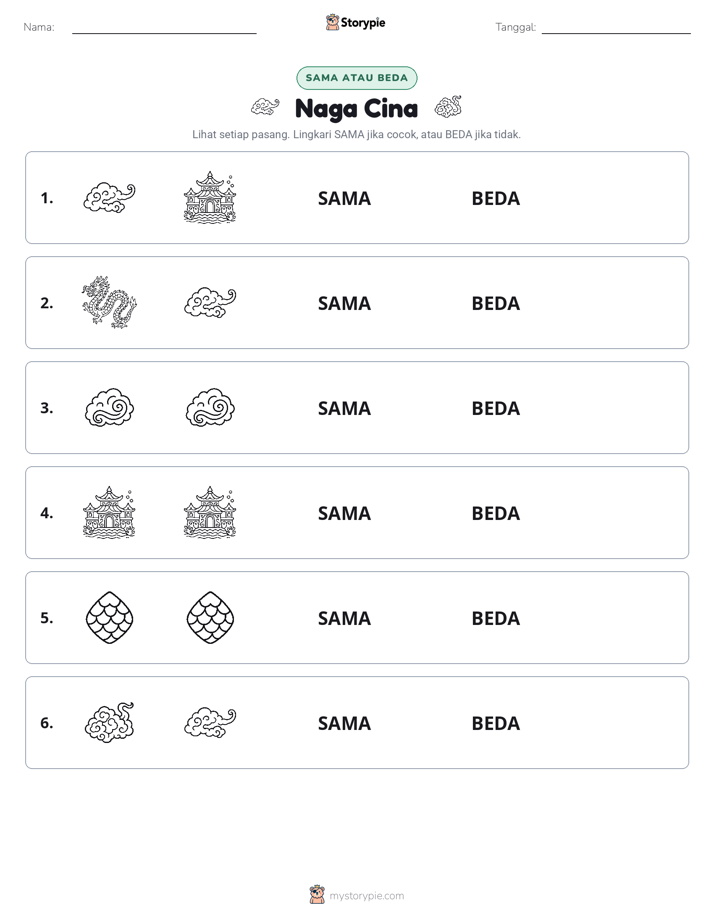 Sama atau Berbeda