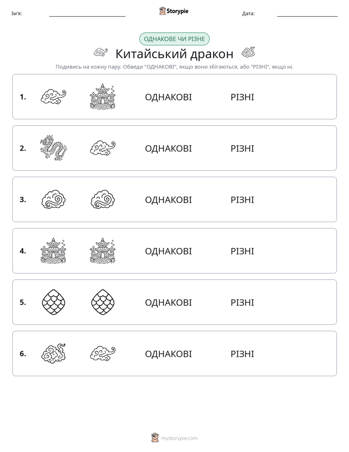 Однакові чи різні