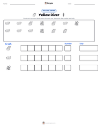 Yellow River printable worksheet preview