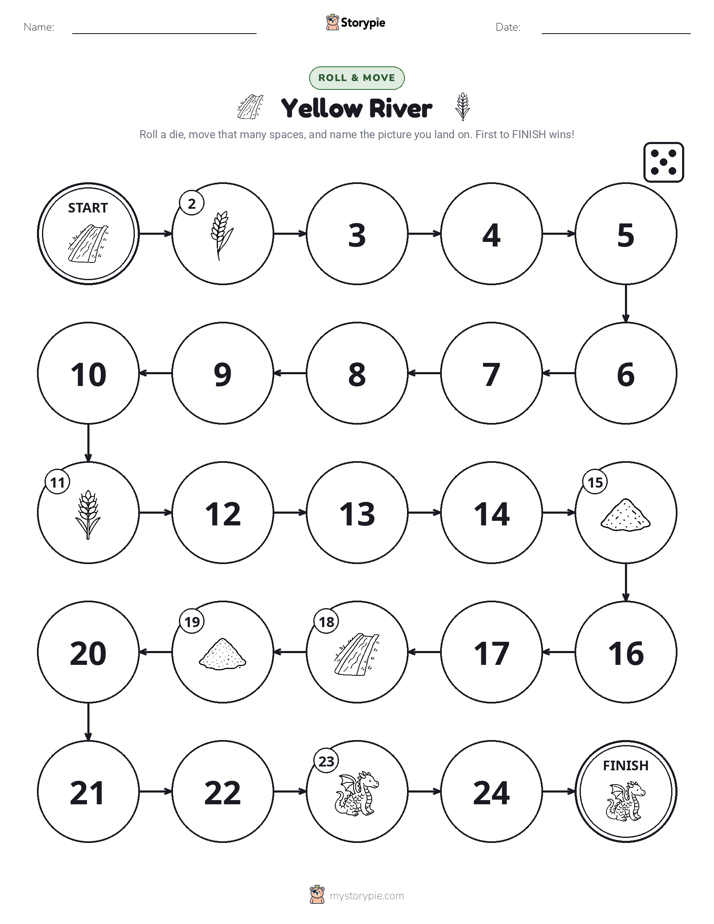 Roll & Move Game