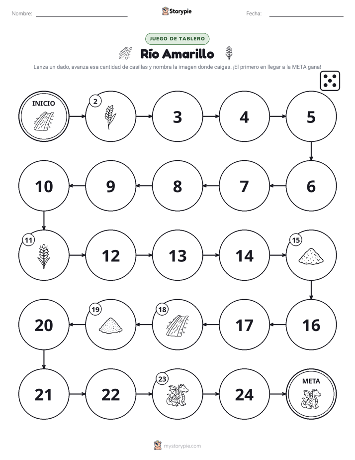 Juego de Rueda y Avanza