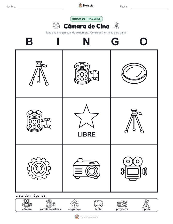 Bingo de Imágenes