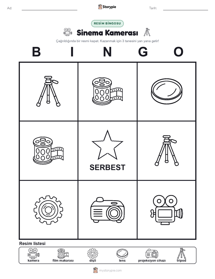Resim Bingo
