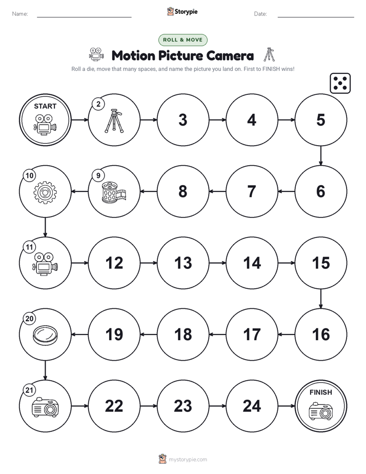 Roll & Move Game