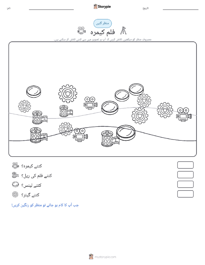 گنتی کا منظر