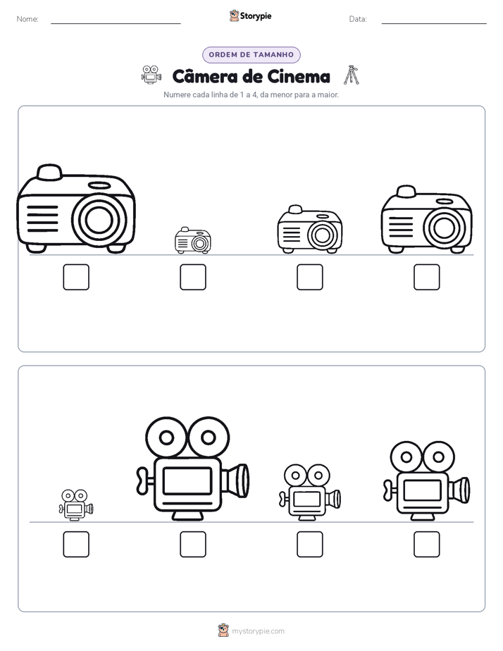 Ordem de Tamanho