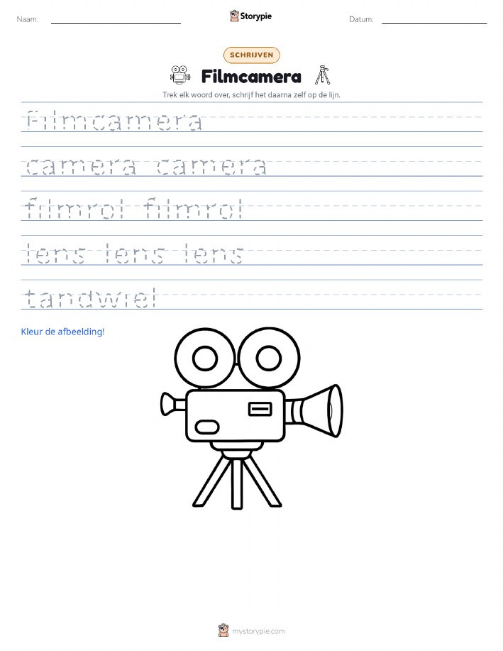 Schrijf Oefening
