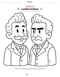 Lumière brothers printable worksheet preview