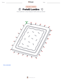 Anteprima della scheda stampabile di Fratelli Lumière