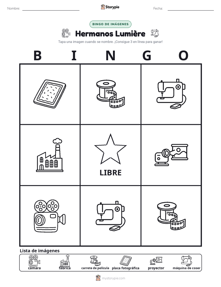 Bingo de Imágenes