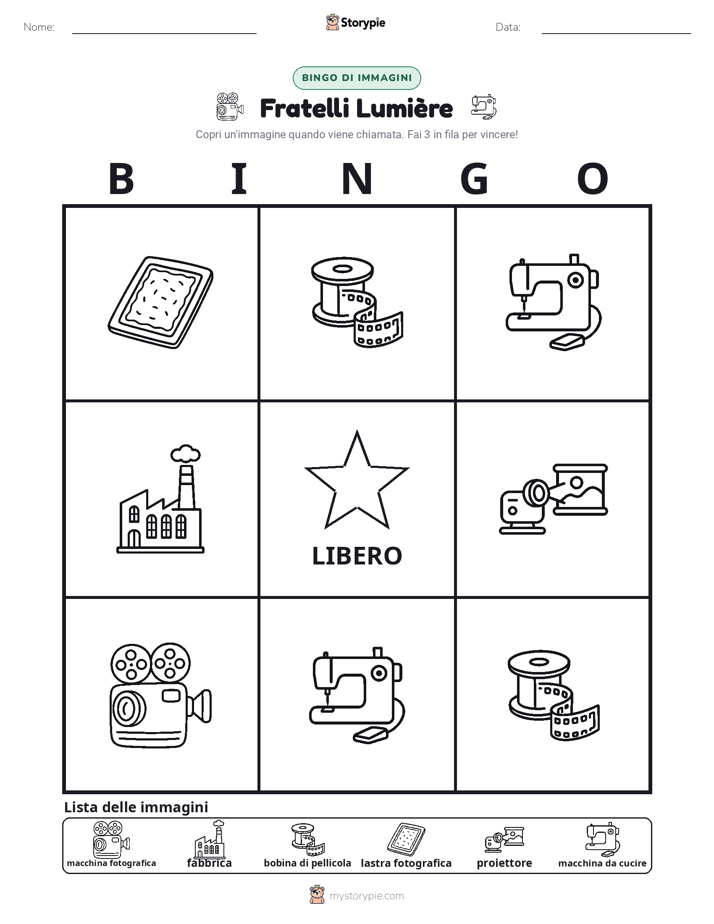Bingo delle Immagini