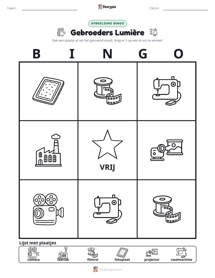 Afbeelding Bingo