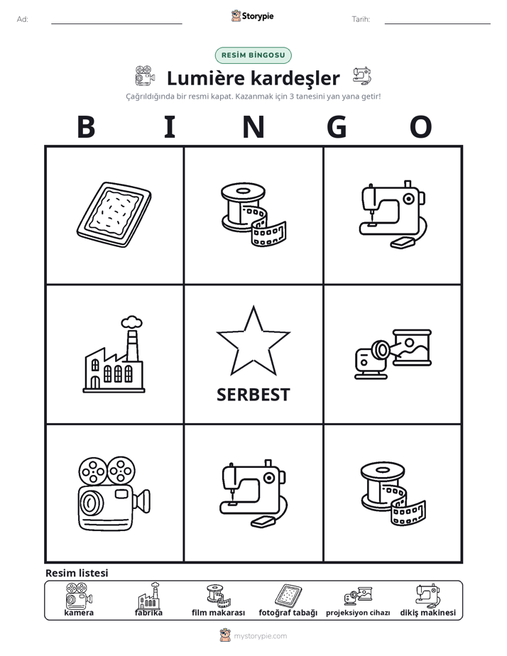 Resim Bingo