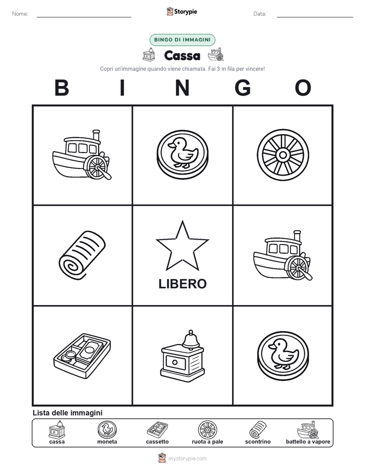 Bingo delle Immagini