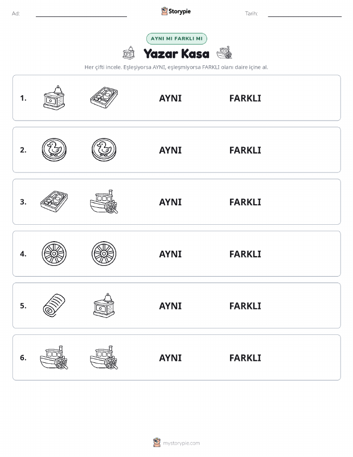 Aynı mı Farklı mı