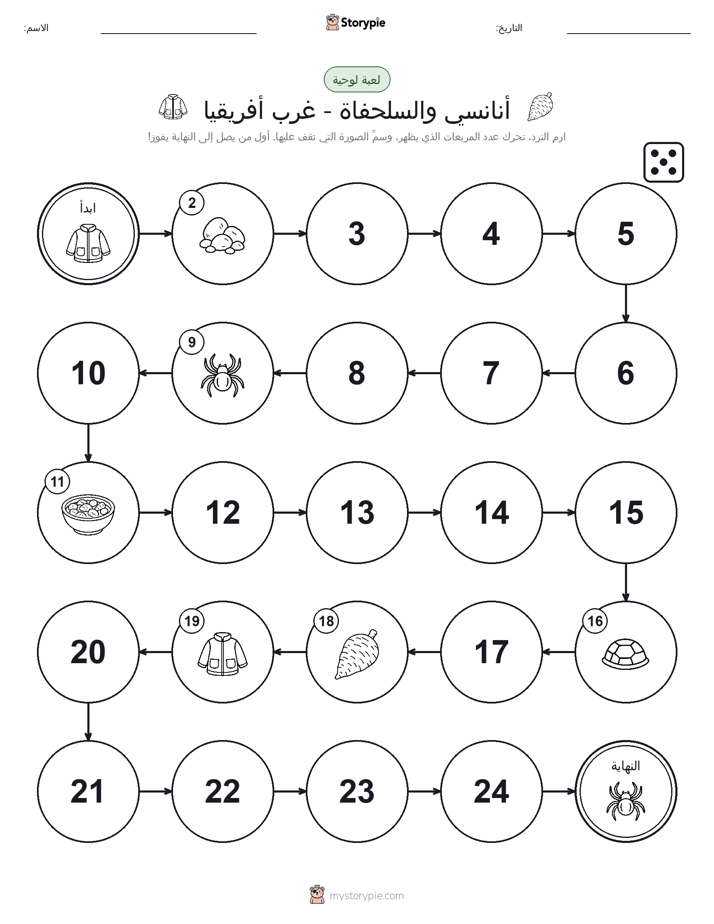 لعبة لف و تحرك