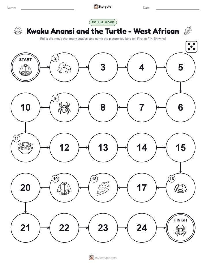 Roll & Move Game