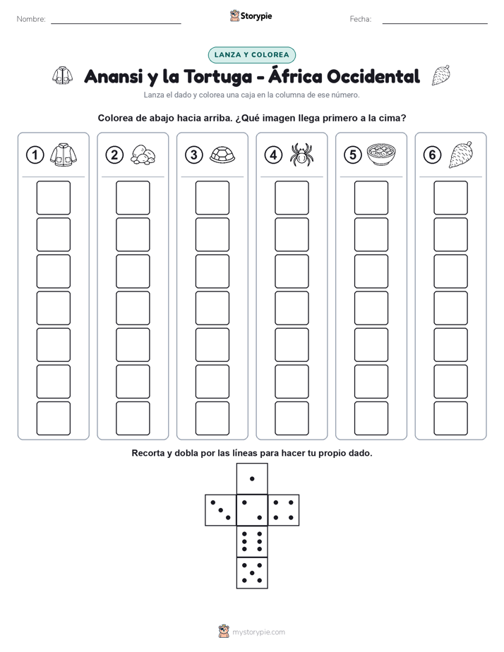 Rueda y Colorea