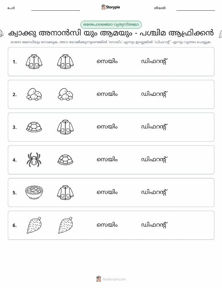 ഒന്നോ വ്യത്യാസമോ