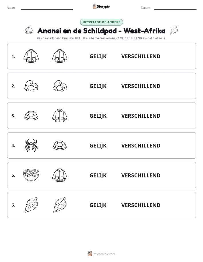 Zelfde of Verschillend