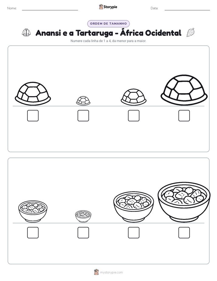 Ordem de Tamanho