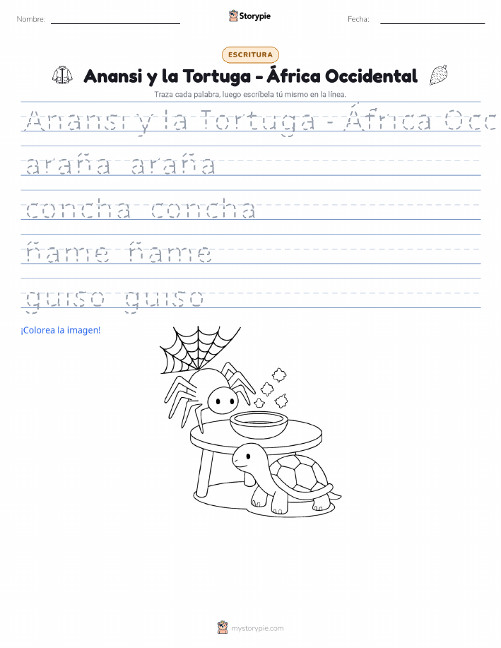 Práctica de Escritura
