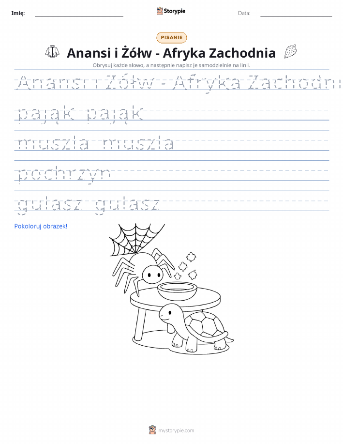 Ćwiczenie Pisania