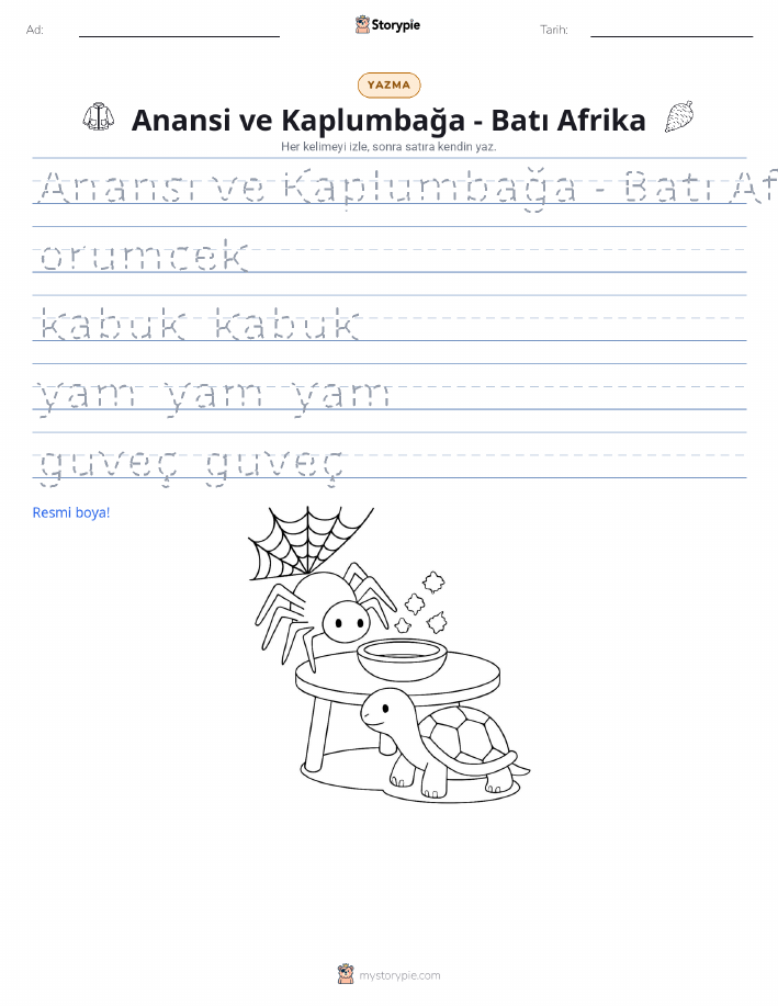 Yazma Pratiği