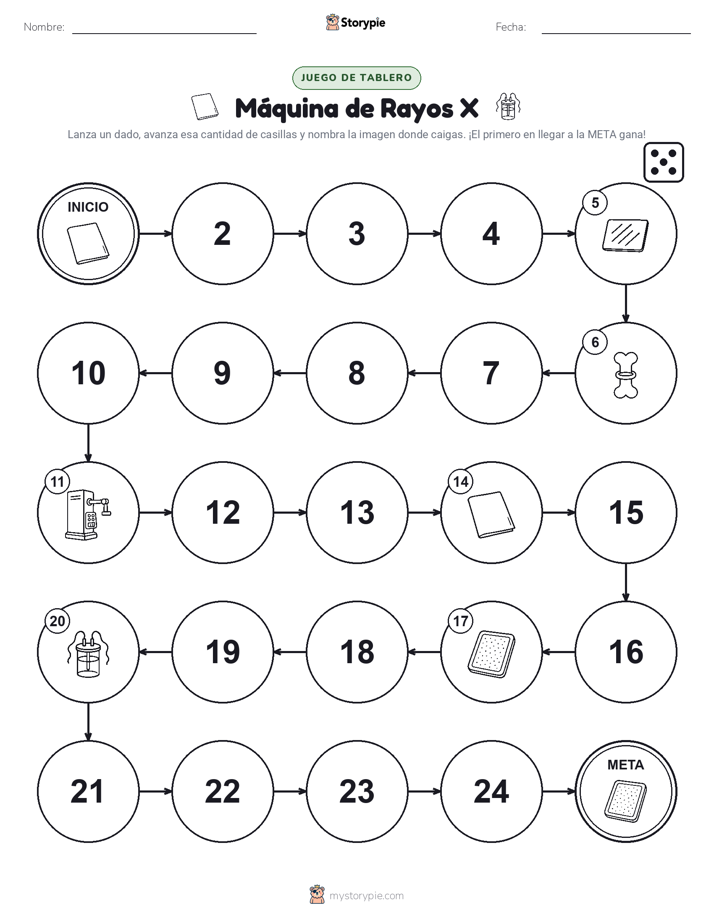 Juego de Rueda y Avanza