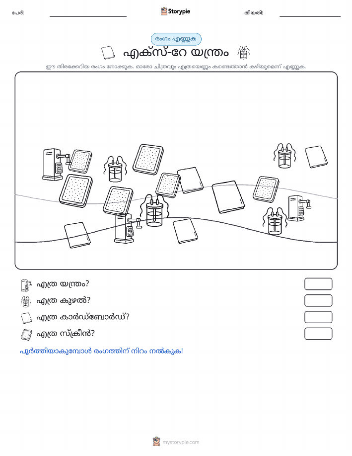 എണ്ണുന്ന ദൃശ്യങ്ങൾ